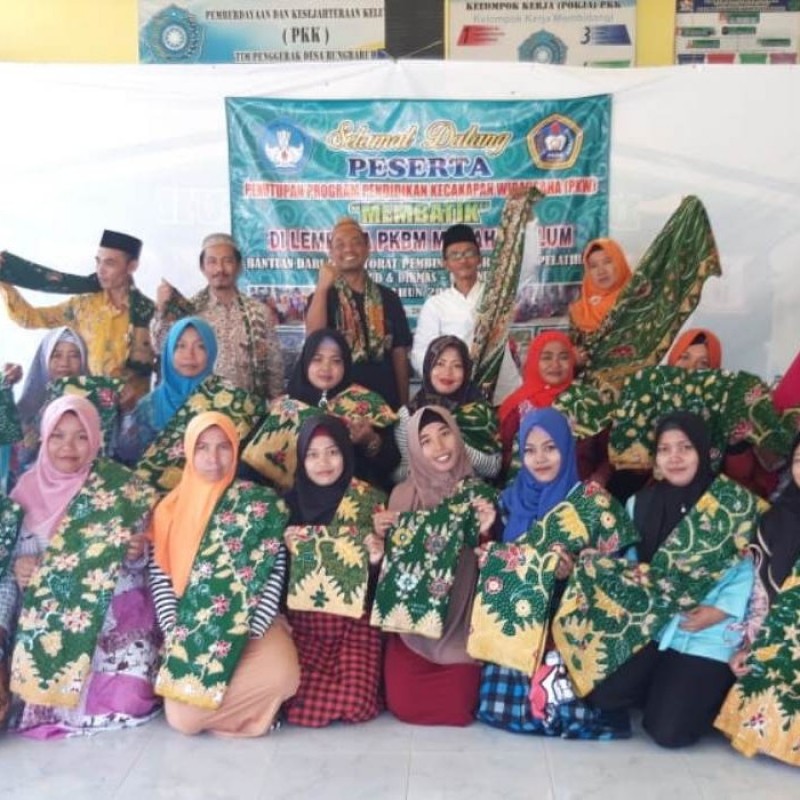 Kader IPNU Bertekad Jadikan Desanya Pusat Produk Batik Pamekasan