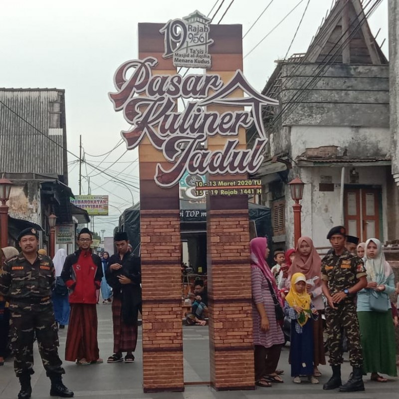 Pasar Kuliner Jadul Meriahkan Hari Jadi Ke-471 Masjid Menara Kudus