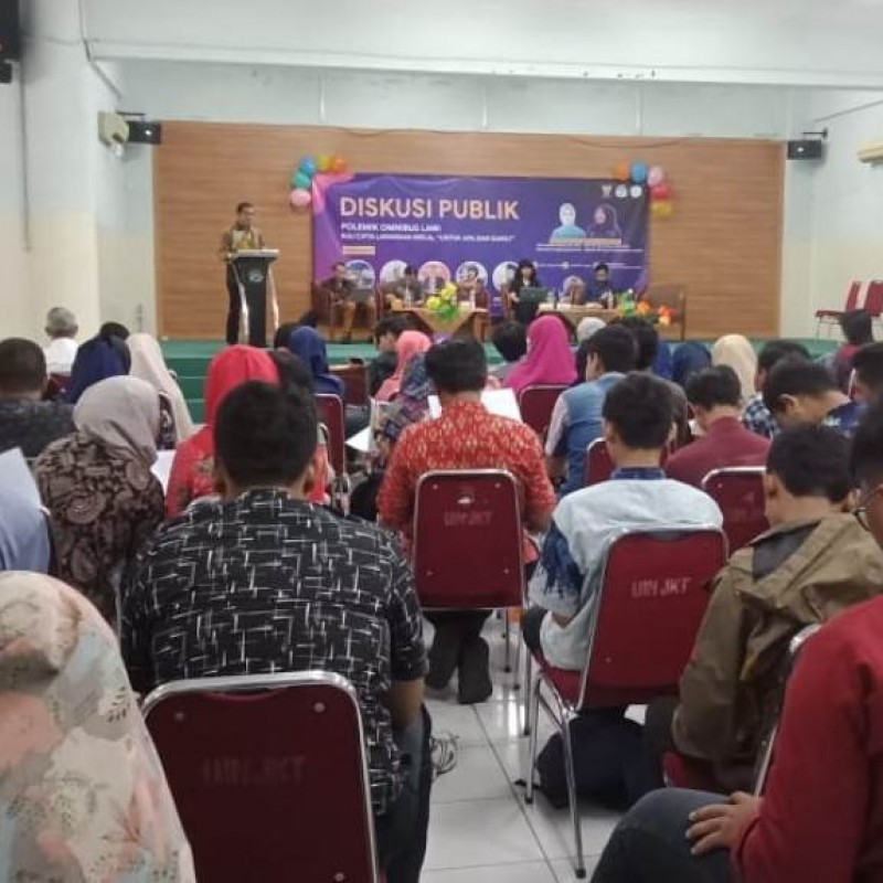 Mahasiswa UIN Jakarta Minta Pemerintah Kaji Ulang UU Cipta Kerja