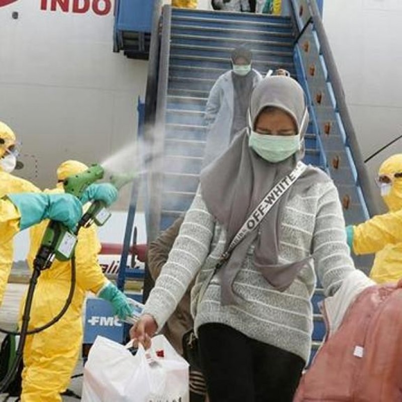 Salah Kaprah Penyemprotan Disinfektan di Tengah Pandemi Corona