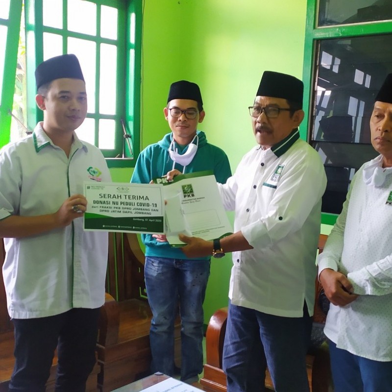 Cegah Covid-19, 10 Anggota DPRD Jombang Donasikan Gaji Lewat LAZISNU