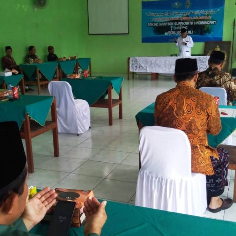 NU Boyolali Dipercaya Kelola Masjid Soejoedan dari Keraton Surakarta