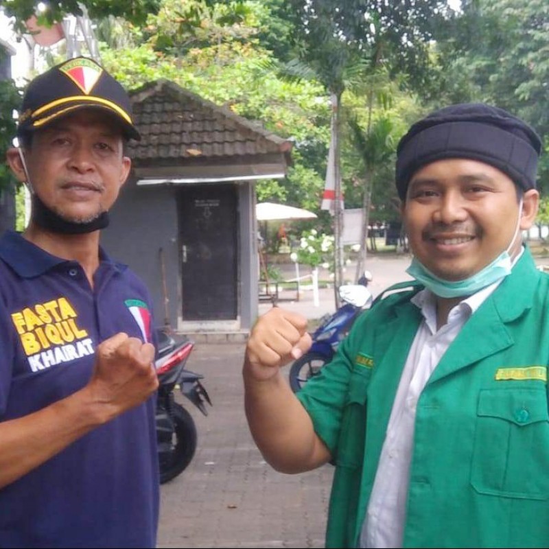 Ansor dan Pemuda Muhammadiyah Jateng Kompak Bagi-bagi Sembako  