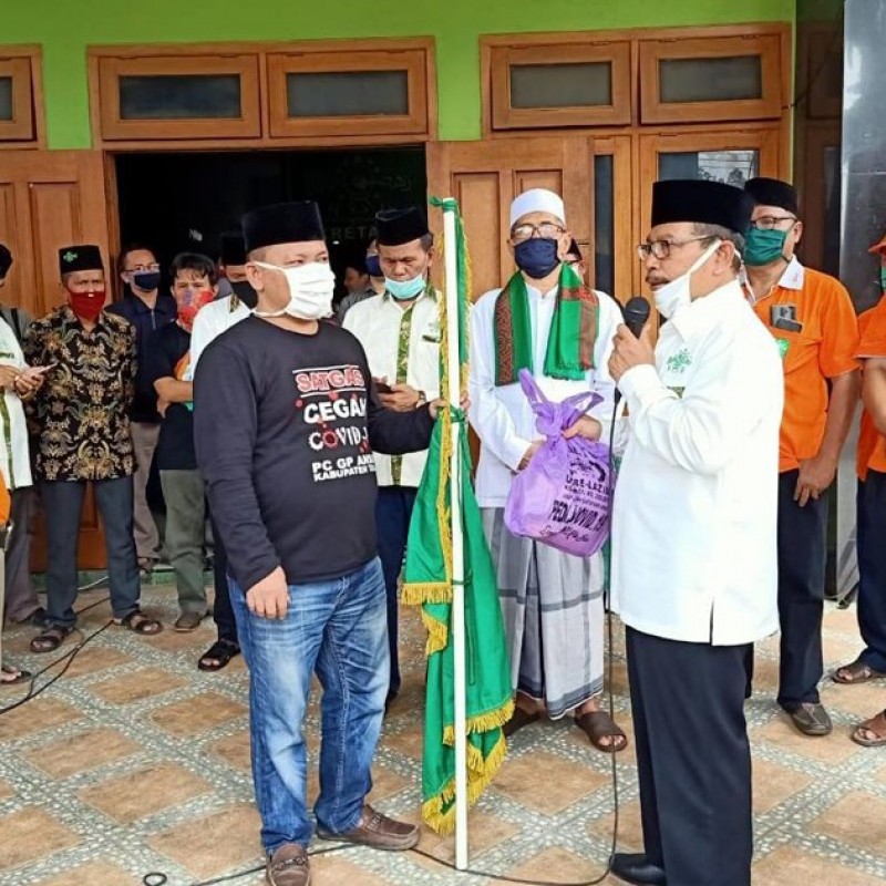 PCNU Kabupaten Tegal Serentak Bagikan Ribuan Paket Sembako