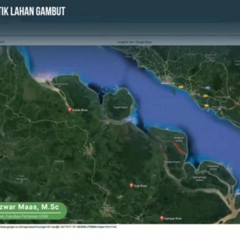 Konservasi Gambut di Riau Pertahankan Batas Negara