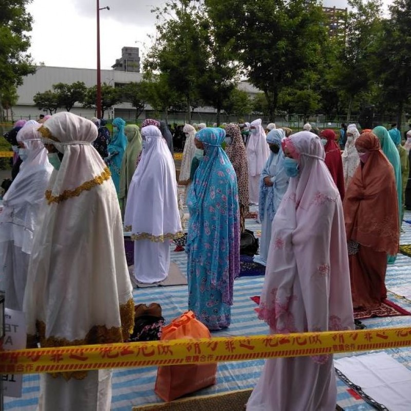 Saat Perayaan Idul Fitri Muslim Indonesia di Inggris, Malaysia, dan Taiwan