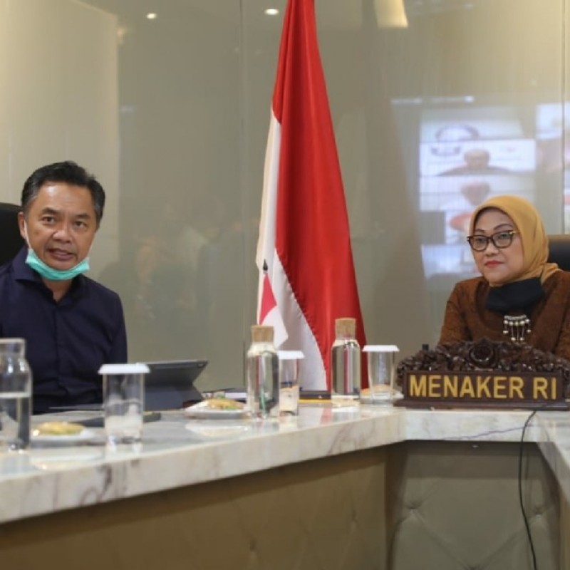 Kemnaker dan Diaspora Indonesia Galang Donasi Bagi Pekerja Terdampak Covid-19