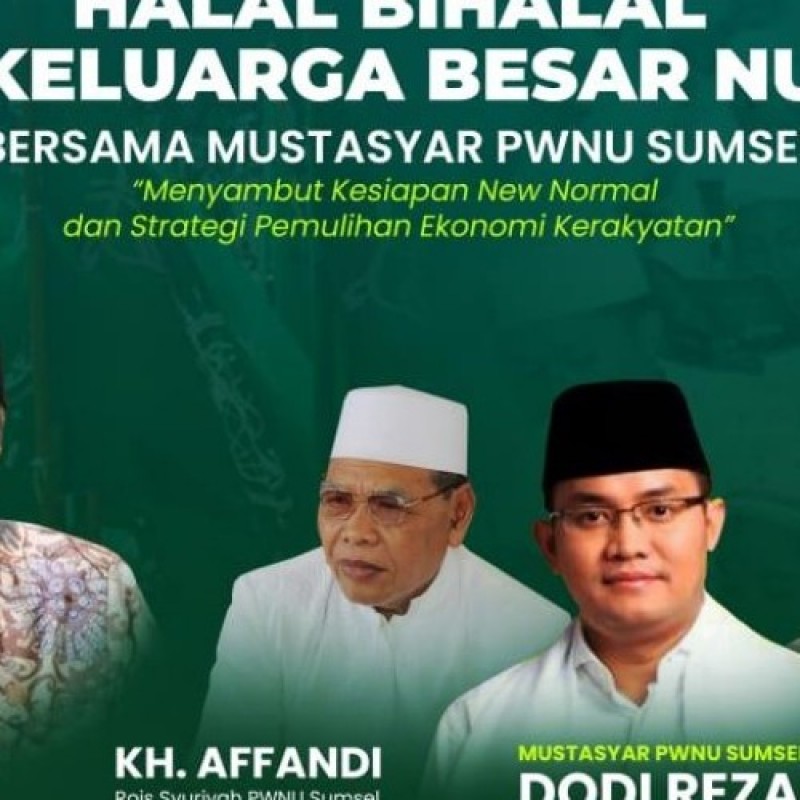 NU Sumsel Terus Perkuat Kebersamaan dan Persaudaraan Warga NU