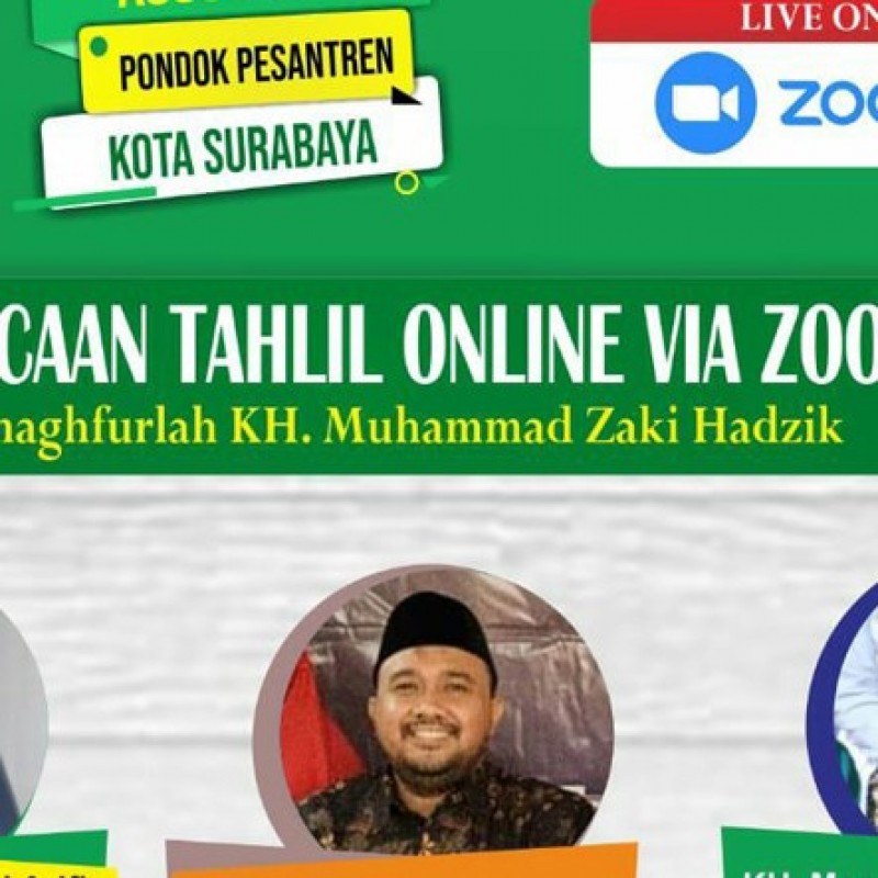 RMINU Surabaya Gelar Tahlil Daring untuk Cucu Mbah Hasyim Asy'ari