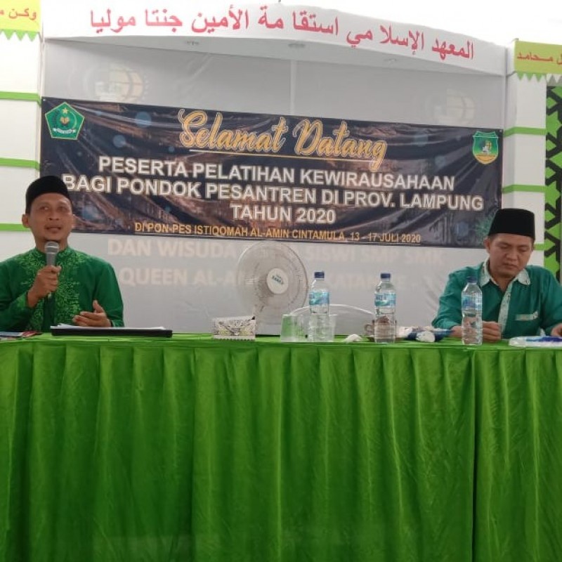 Agrobisnis Pesantren di Lampung Tetap Bergeliat di Era Pandemi