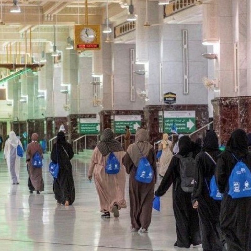 Pertama Kali, Polisi Wanita Bergabung dalam Pasukan Keamanan Haji