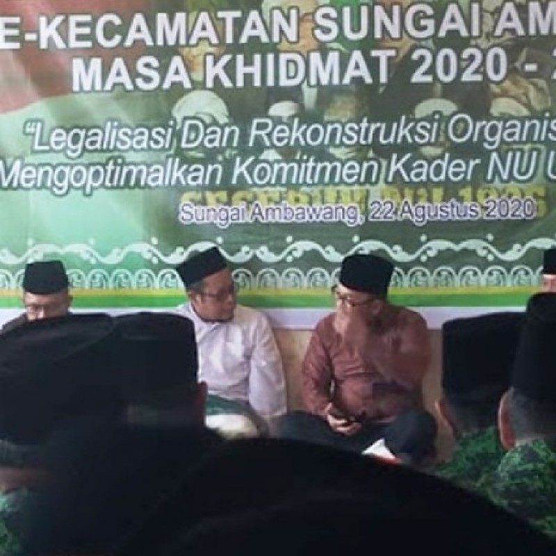 Ketua NU Kubu Raya Kalbar: Ranting NU adalah Ujung Tombak Jamiyah