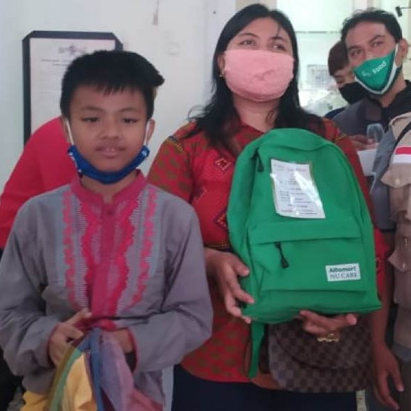 Seratus Anak Ikuti Khitan Massal Berhadiah Sepeda Bersama LAZISNU Kota Surabaya