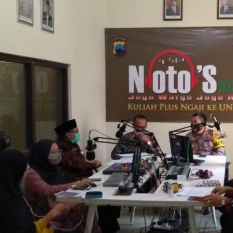 Noto's FM Wonosobo Gagas Siaran Pendidikan, Fasilitasi Kesulitan Belajar Daring