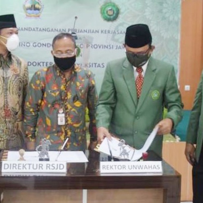 Gandeng RSJ Amino Gondohutomo​​​​​​, Unwahas Semarang Kembangkan Fakultas Kedokteran