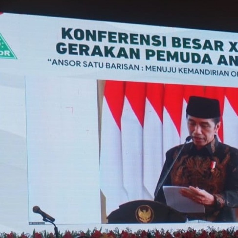Presiden Jokowi Ajak Ansor Kolaborasi Atasi Pandemi Covid-19