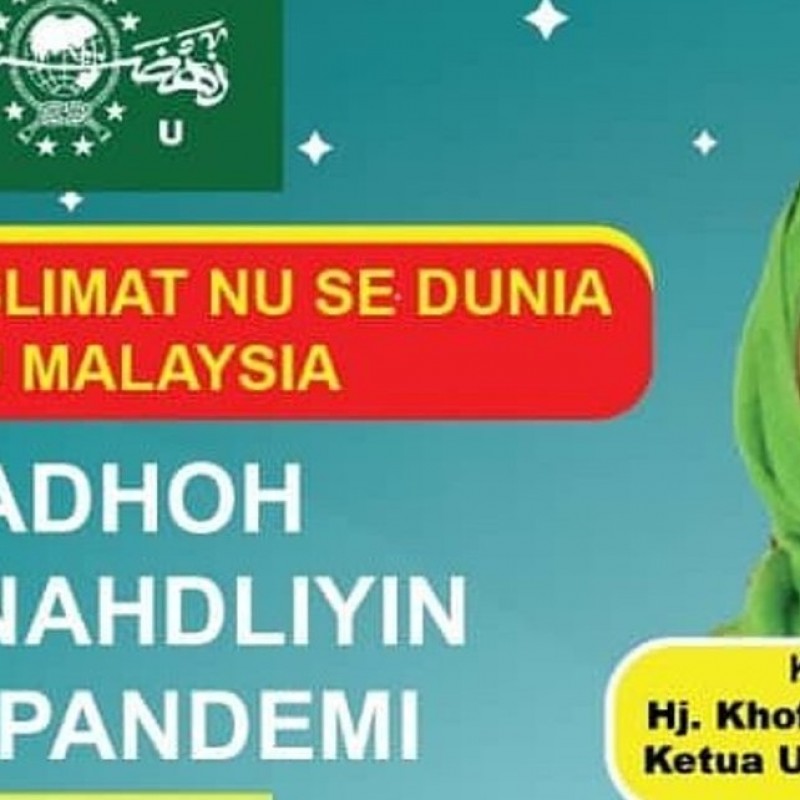 Hadapi Pandemi, Muslimat NU Malaysia Ajak Umat Lakukan Riyadlah