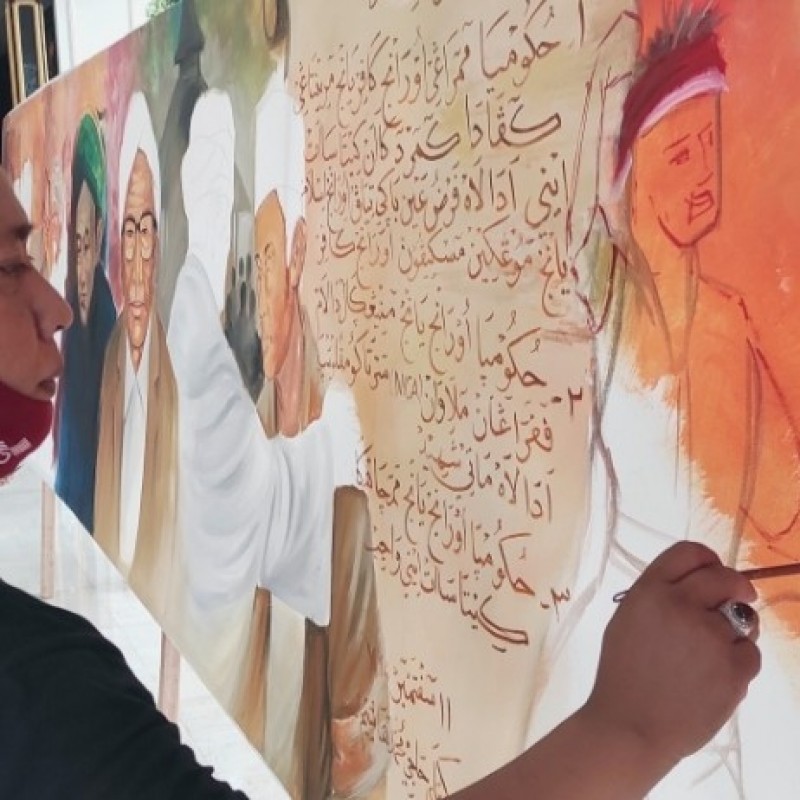 Meneguhkan Nilai-nilai Sejarah Resolusi Jihad melalui Tangan para Seniman