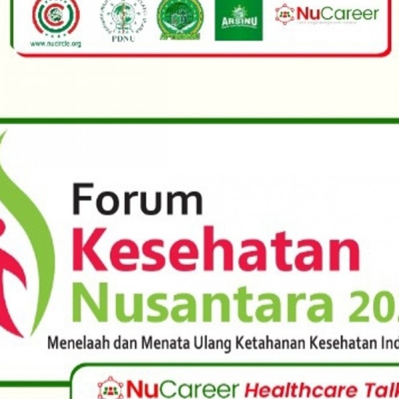 Telaah Kesehatan di Indonesia, NU Circle Gelar Forum Kesehatan Nusantara 2020