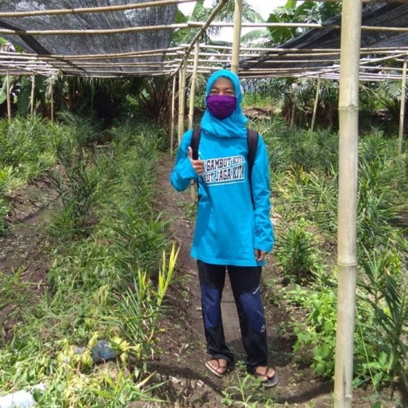 Fitriyani Senang Terlibat Penyelamatan Lingkungan di Perdesaan Gambut