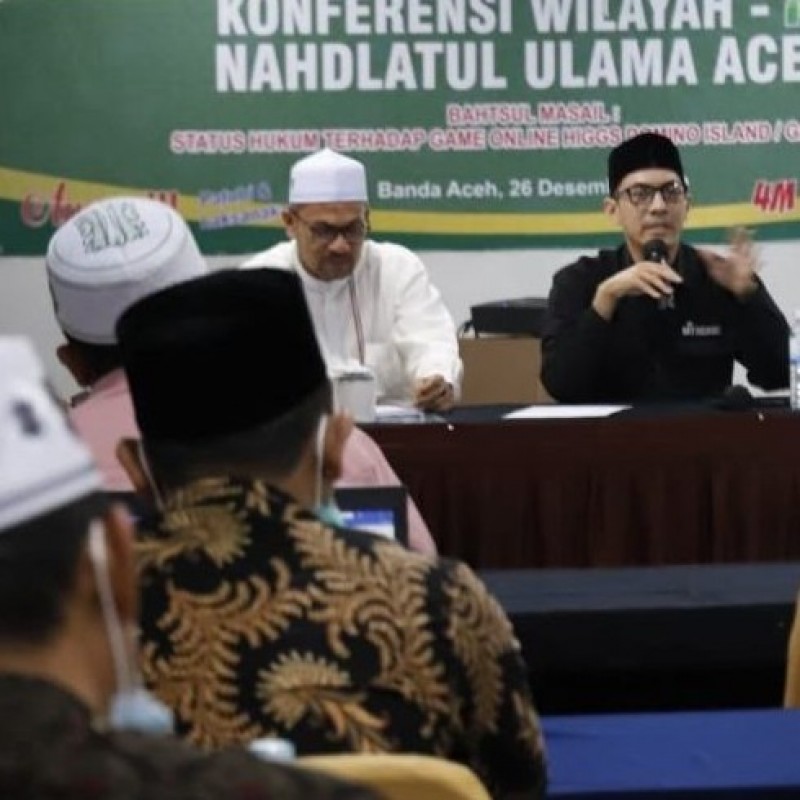 Bahtsul Masail PWNU Aceh Haramkan Judi 'Higgs Domino Island'