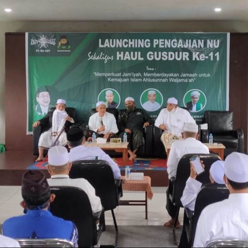 Haul Gus Dur, PCNU Hulu Sungai Tengah Luncurkan Beberapa Program