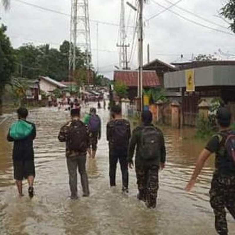 Banjir Kalsel, Ansor-Banser Terus Dampingi Warga
