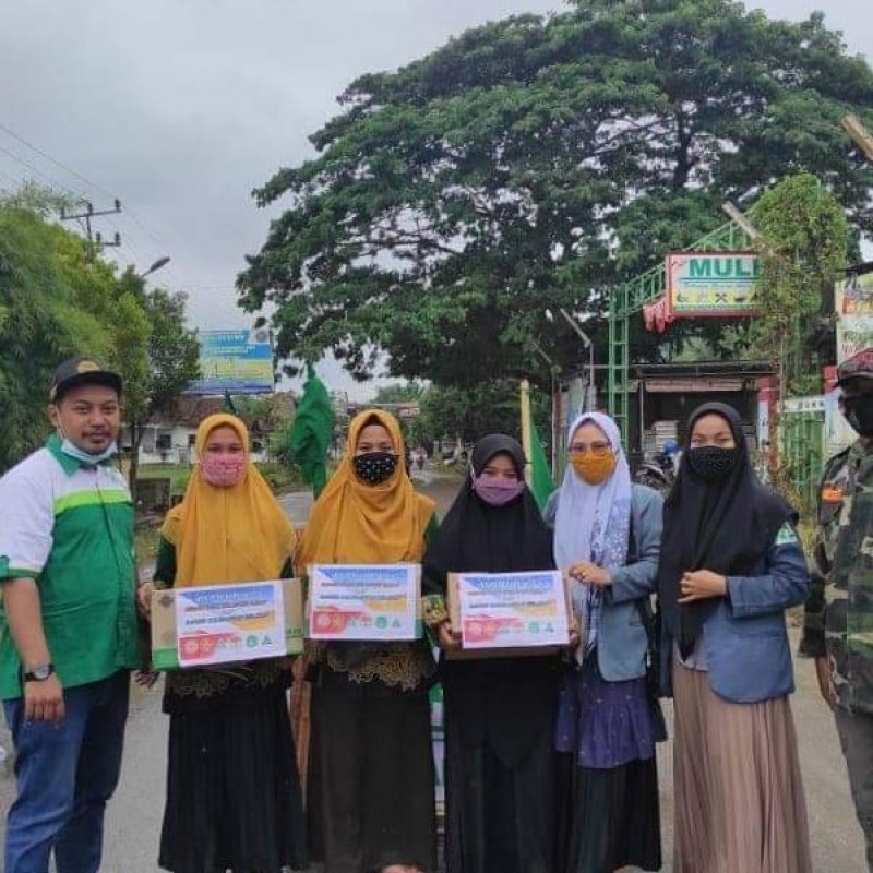 Pemuda NU Pringsewu Galang Donasi untuk Bencana di Kalimantan dan Sulawesi