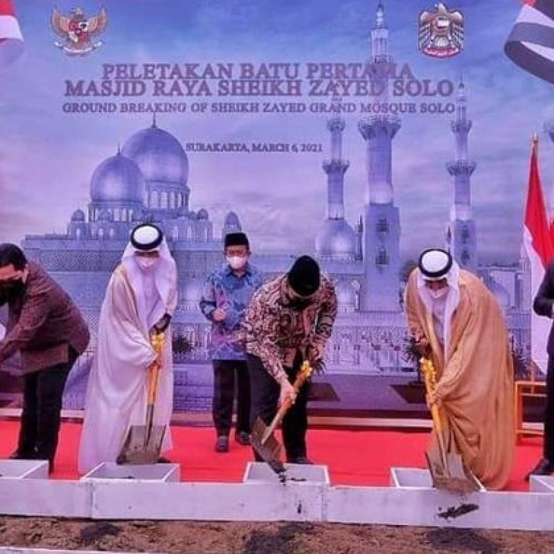 Harapan Ansor Solo Dibangunnya Masjid Sheikh Zayed  