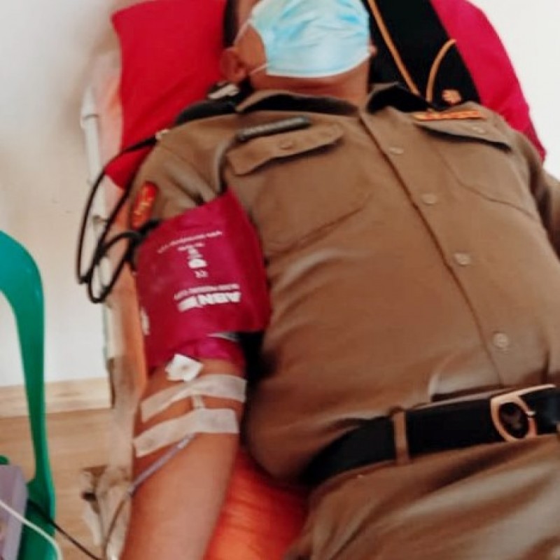 Kebutuhan Darah Meningkat, Banser Way Kanan Ajak Masyarakat Rutin Donor