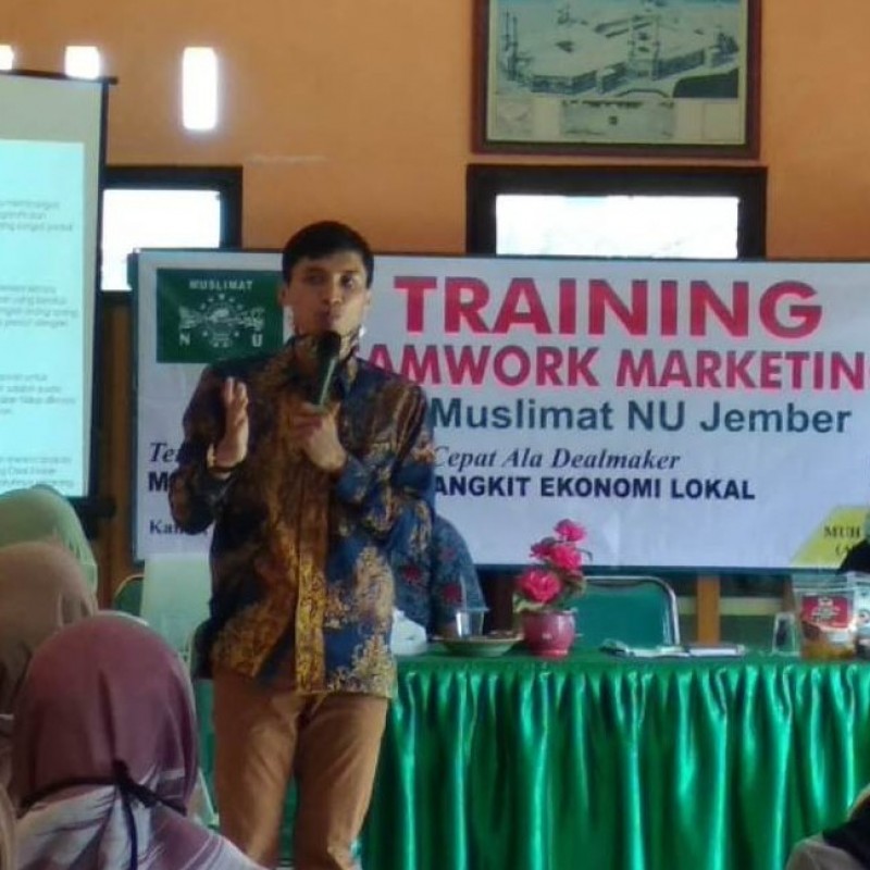 Muslimat NU Jember  Gelar Pelatihan Pemasaran Bisnis Online