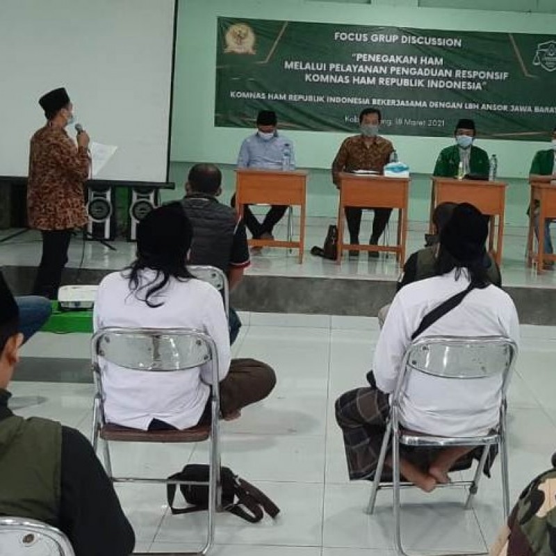 LBH Ansor dan Komnas HAM Dirikan Posko Pengaduan di Bandung Barat 