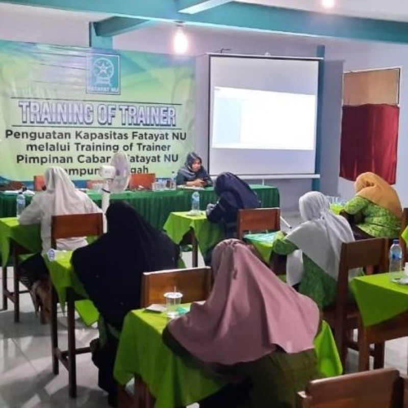 Fatayat NU Lampung Tengah Terus Tingkatkan Kapasitas Organisasi