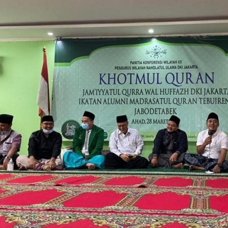 Sambut Konferwil, JQHNU Jakarta dan Alumni Tebuireng Gelar Khatmul Qur’an