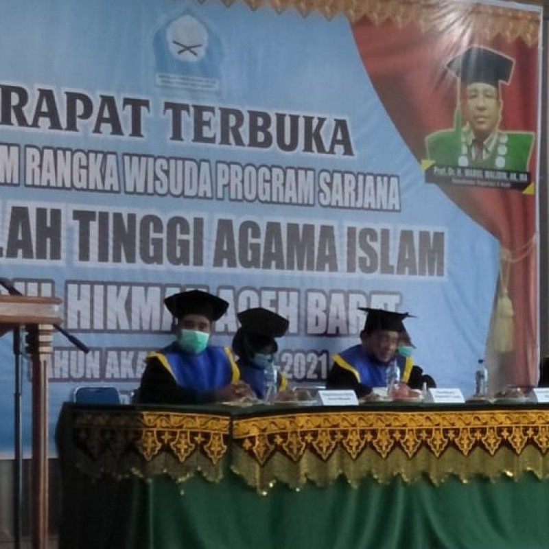 STAI Darul Hikmah Aceh Barat Sukses Gelar Wisuda Perdana
