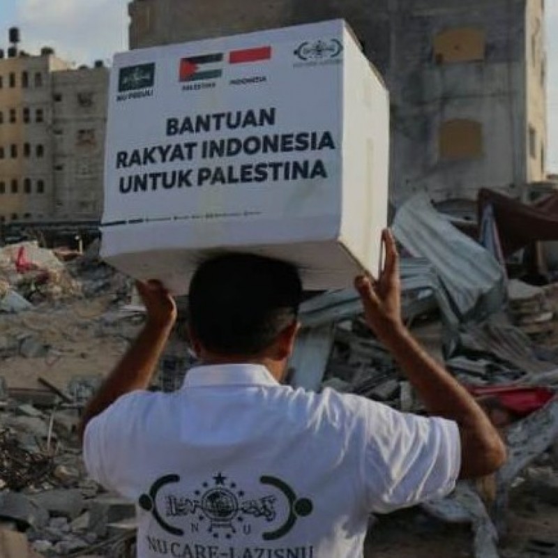 NU Care-LAZISNU Kembali Salurkan Bantuan untuk Rakyat Palestina
