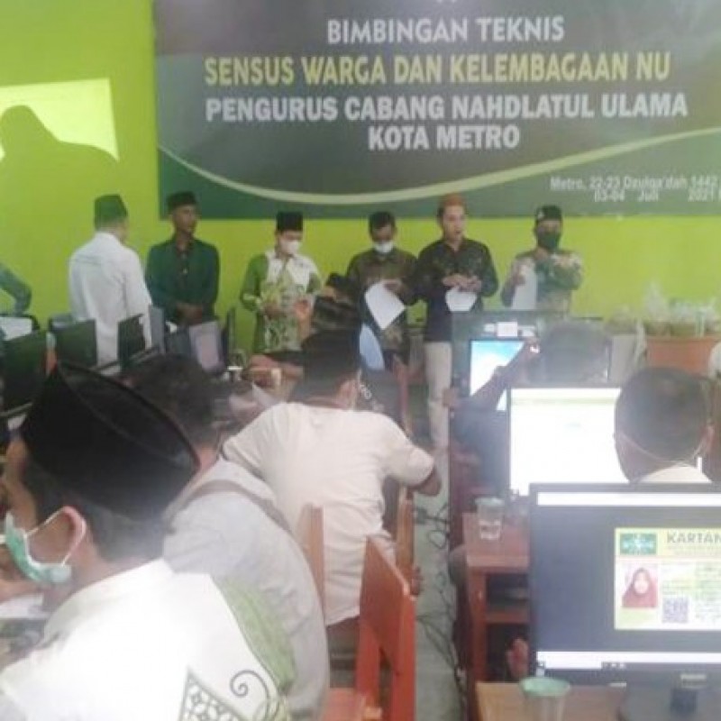 NU Metro Lampung Terapkan SISNU Jateng untuk Sensus Nahdliyin
