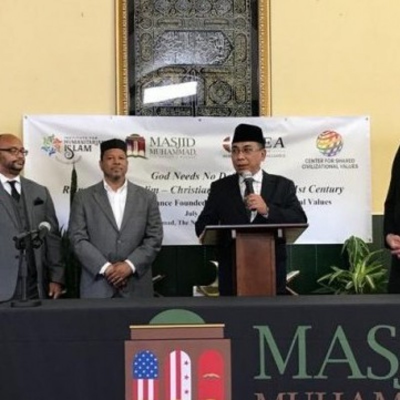 25 American Religious and Political Figures Support Muhammad's Mosque Call