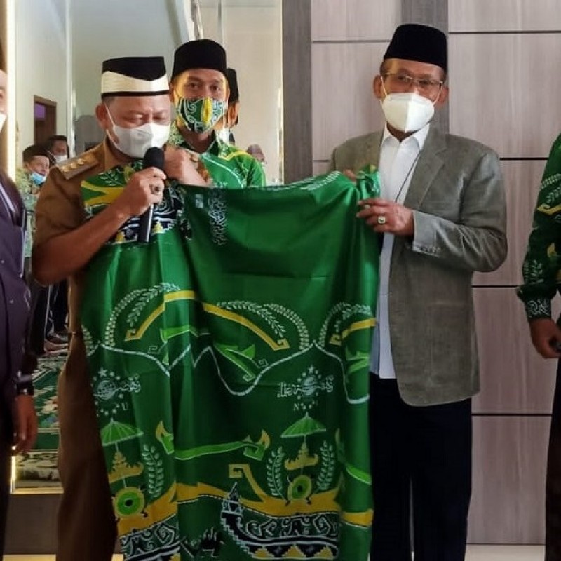 Resmikan Batik NU Khas Lampung, Prof Mukri: Kebaikan Harus Ditampakkan