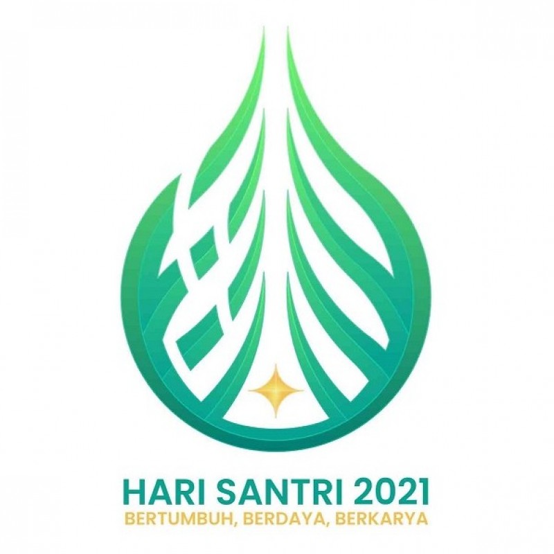 Logo Hari Santri 2021 Versi PBNU