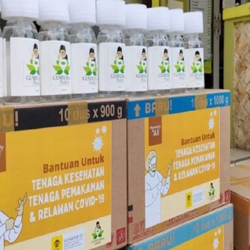 Gusdurian Peduli sends aid to health workers