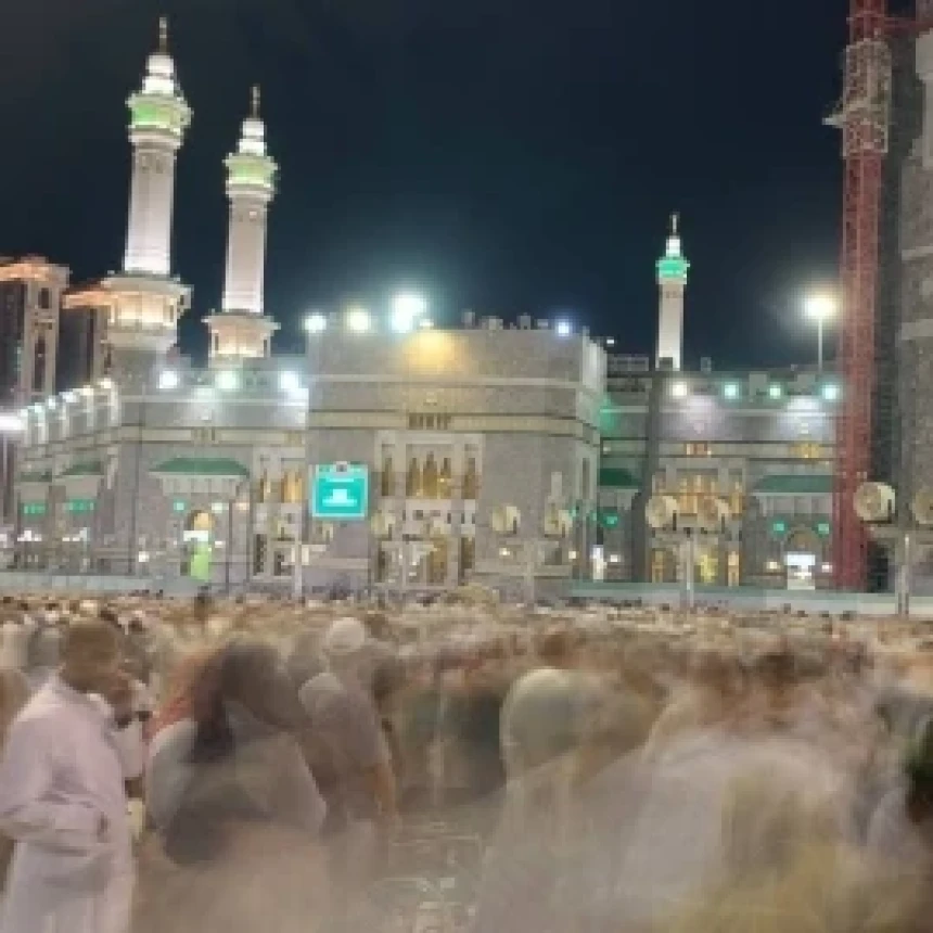 Jamaah Haji Indonesia Padati Masjidil Haram untuk Tawaf Ifadah, Rela Jalan Kaki dari Hotel