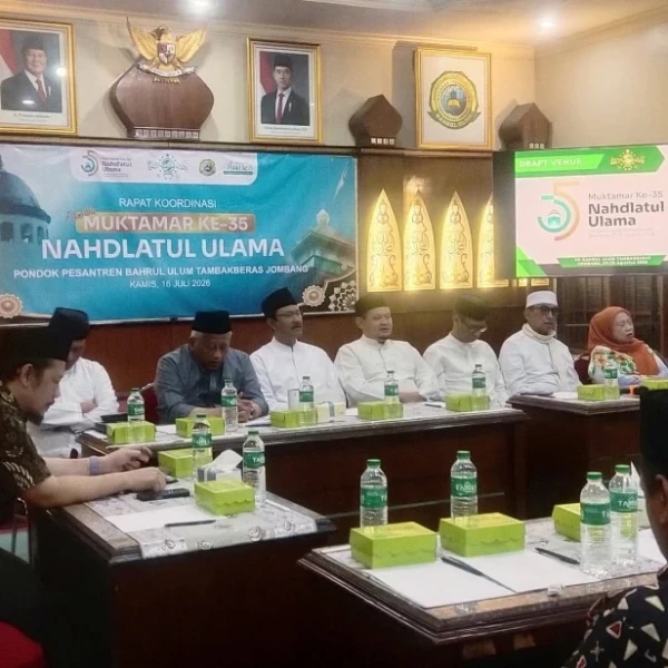 Panitia Muktamar Ke-35 NU Matangkan Sejumlah Persiapan di Pesantren Tambakberas