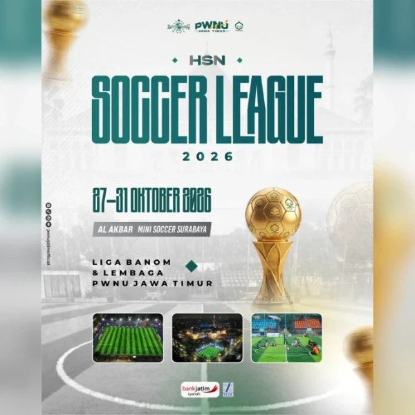 Meriahkan Hari Santri 2026, PWNU Jatim Gelar Soccer League pada 27-31 Oktober