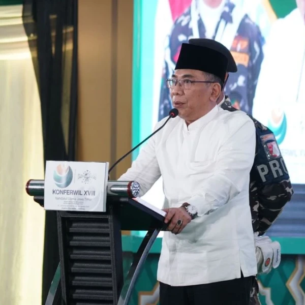 Buka Konferwil NU Jatim, Gus Yahya Tekankan Relevansi Organisasi dengan Perubahan Zaman