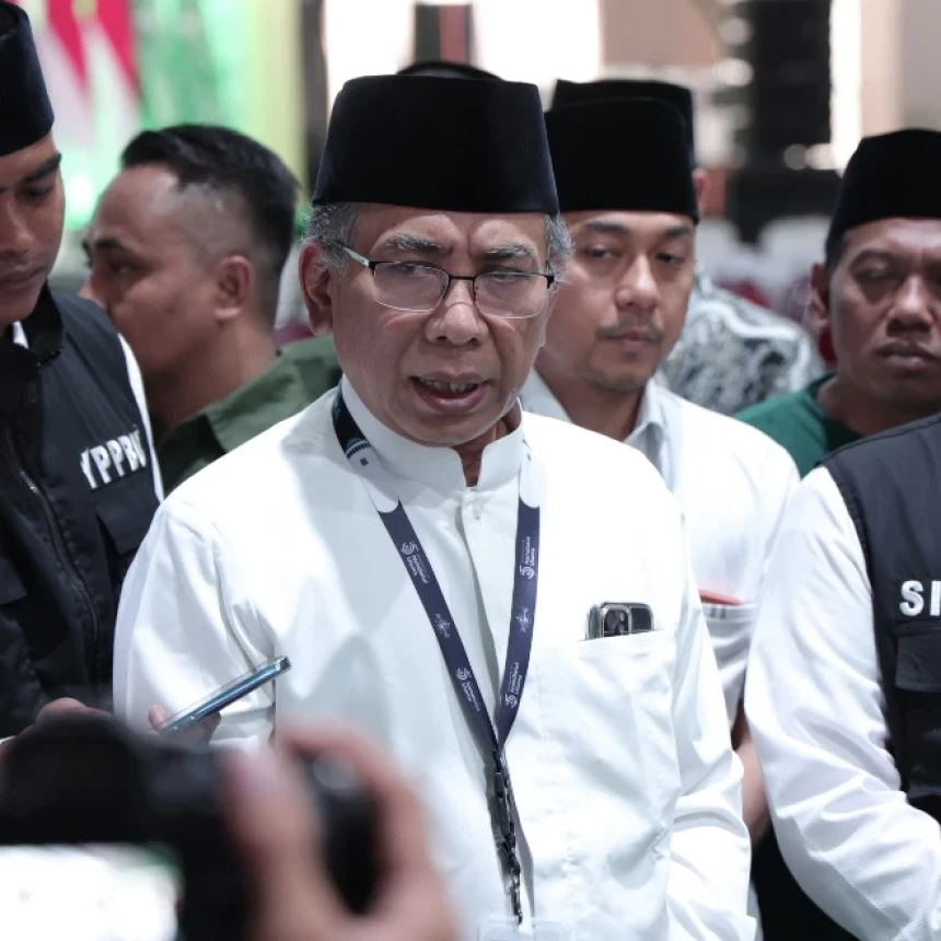 Gus Yahya Registrasi dan Tinjau Venue Muktamar Ke-35 NU di Pesantren Tambakberas