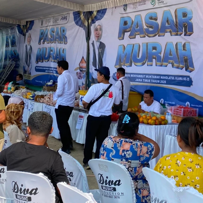 Pasar Murah di Tambakberas, Sambut Muktamar Ke-35 NU