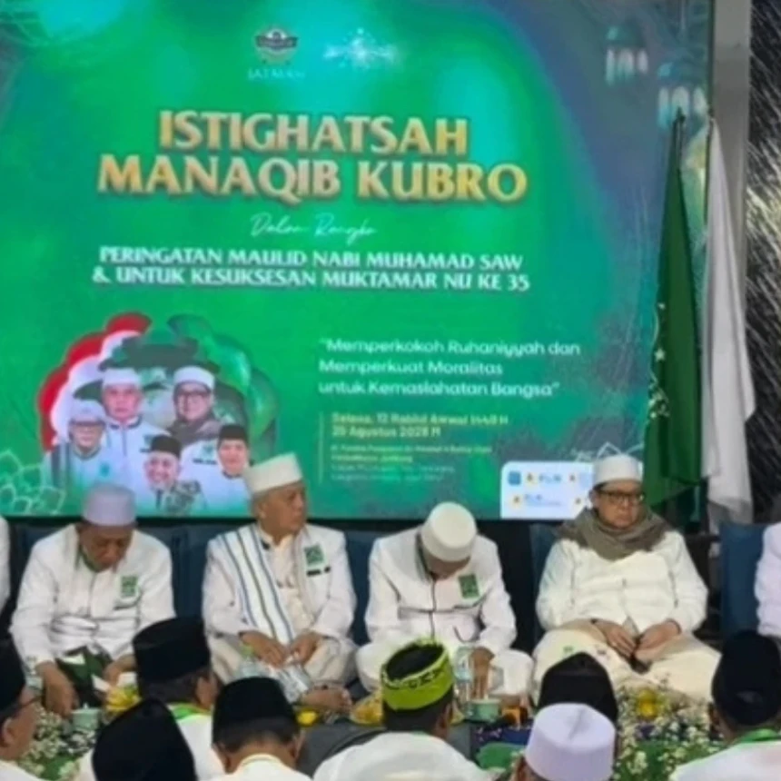 JATMAN Gelar Istighotsah dan Manaqib Kubro, Doakan Kelancaran Muktamar Ke-35 NU