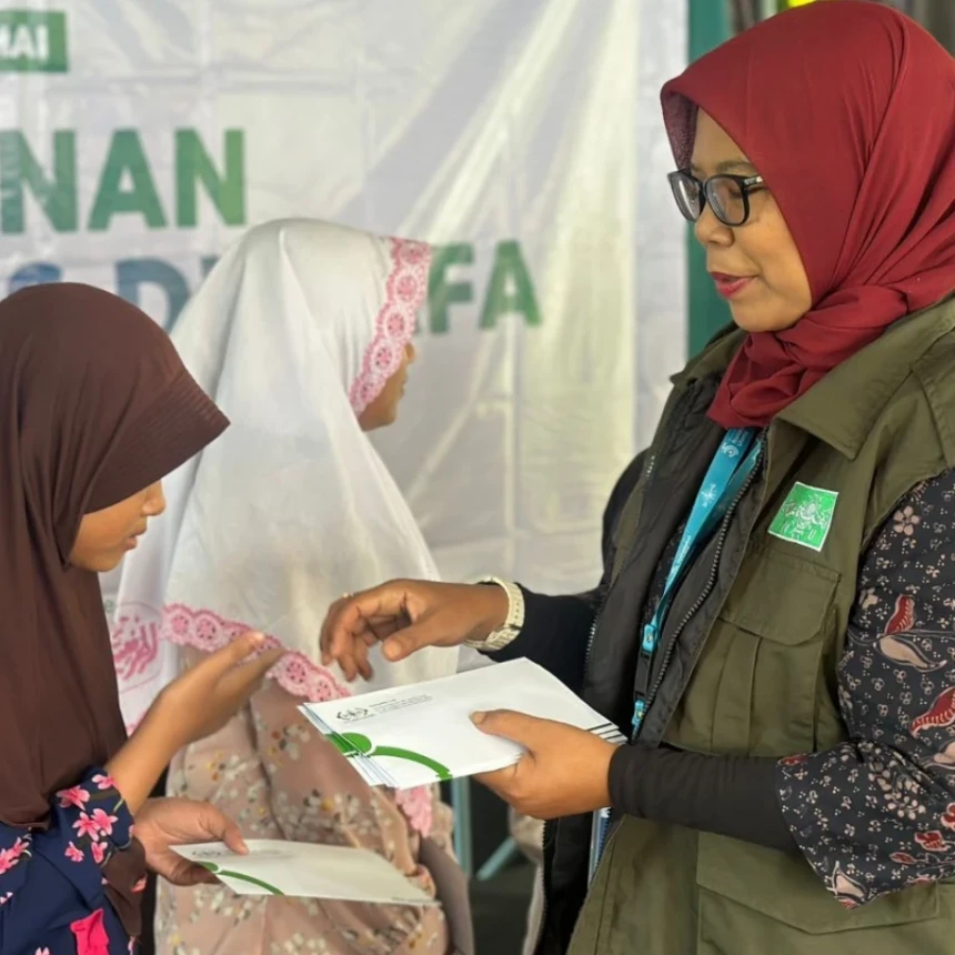 135 Anak Yatim di Sekitar Lokasi Muktamar Ke-35 NU Terima Santunan NU Care-LAZISNU