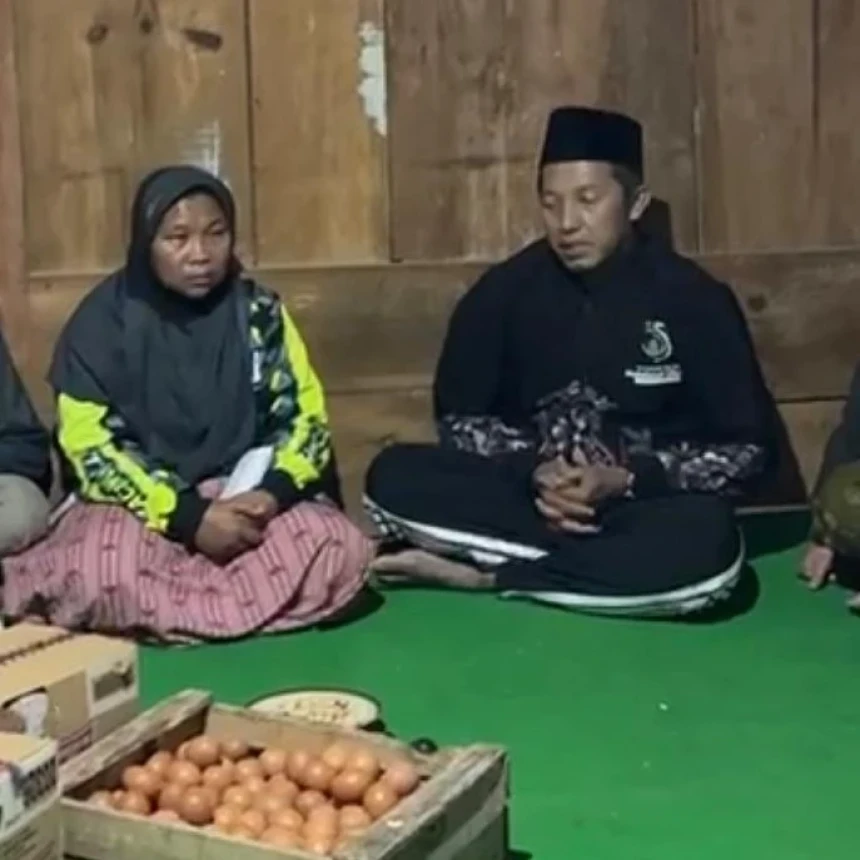 Anggota Banser Wafat Selepas Tugas di Muktamar, Ketum GP Ansor Takziah dan Beri Santunan